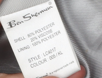 Ben Sherman Women's Black XS Military Coat