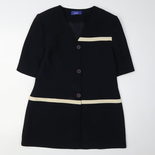Wish Women's Black Suit Jacket, Size 14, Colourblock