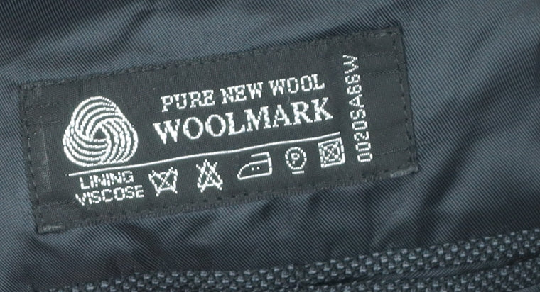 Next Men's Black Wool Regular Fit Blazer 42R