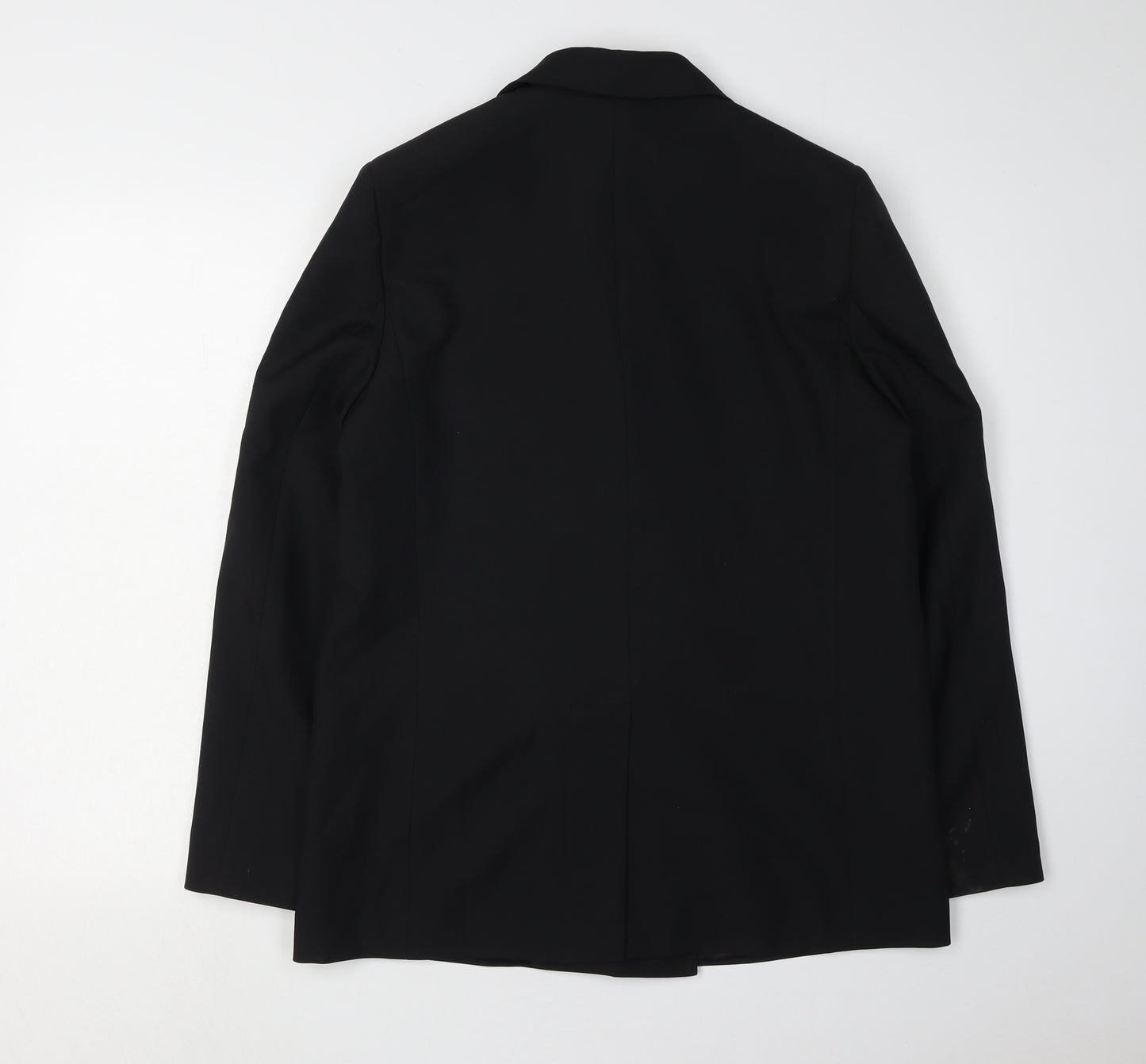 Urban Revivo Women's Black Blazer, Size 10, Double-Breasted