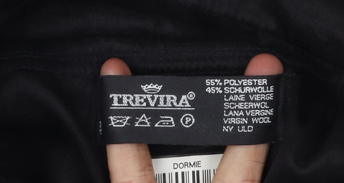 Dormie Mens Black Wool Blend Dress Pants Size 39
