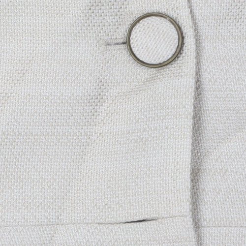 Viyella Women's Ivory Blazer Size 16 Regular Fit