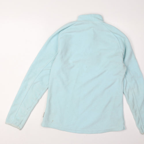 Decathlon Women's Blue Fleece 1/2 Zip Sweatshirt Size 12