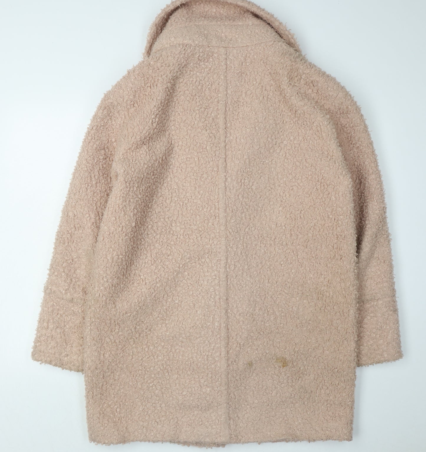 Oasis Women's Beige Mid-Length Coat Size 12