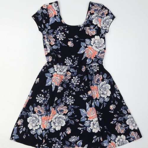 Aéropostale Women's Floral Fit & Flare Dress - S