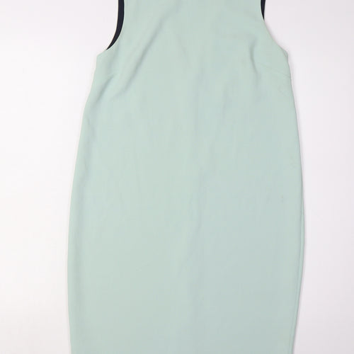 Whistles Women's Blue Sleeveless Shift Dress