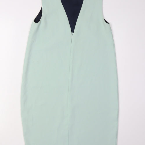 Whistles Women's Blue Sleeveless Shift Dress