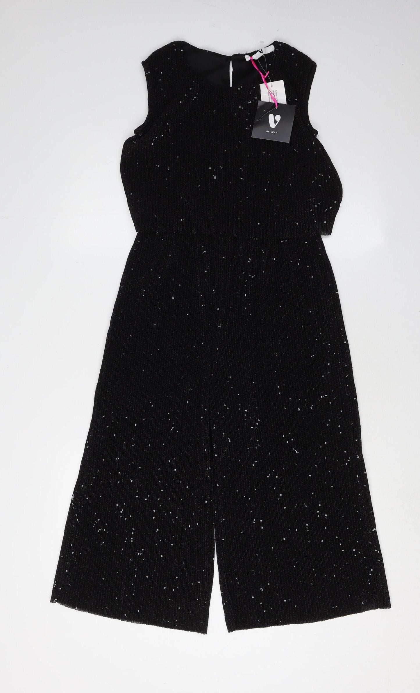 Very Girls Black Sleeveless Jumpsuit Party 11 Years