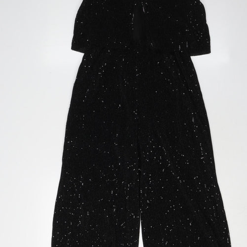 Very Girls Black Sleeveless Jumpsuit Party 11 Years