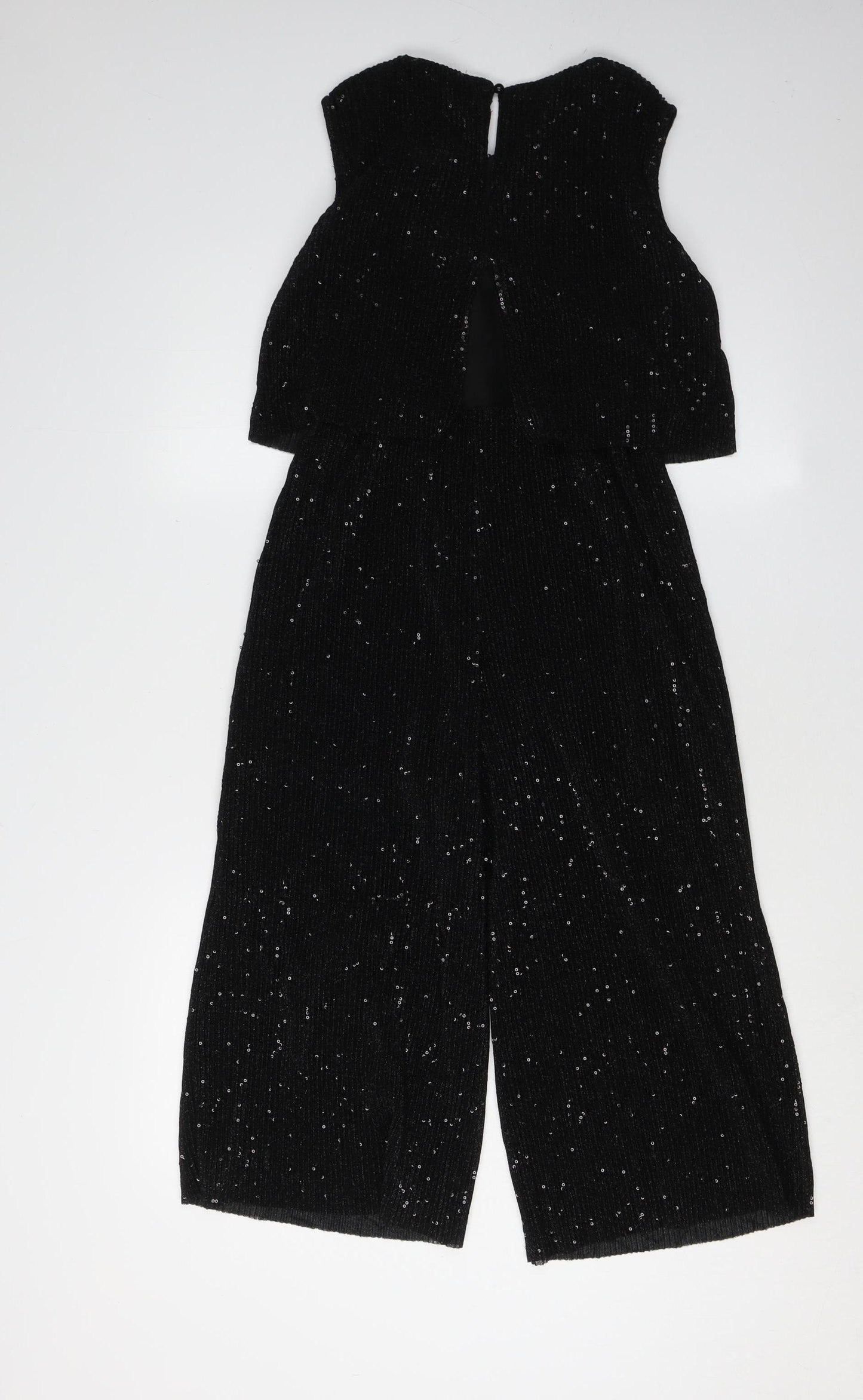 Very Girls Black Sleeveless Jumpsuit Party 11 Years
