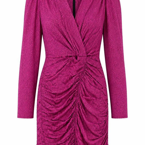 Zara Women's Pink Polka Dot Dress, Size S, Party Style