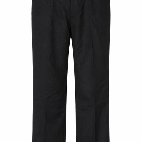Brook Taverner Men's Black Dress Pants W36 Wool Blend