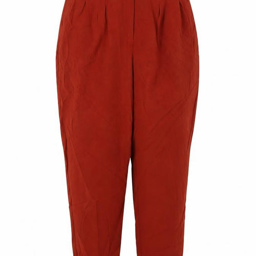 Topshop Red Paperbag Trousers for Women, Size 10