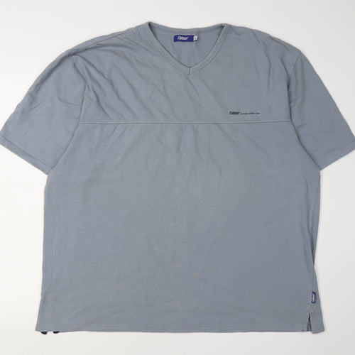 Falmer Men's Grey V-Neck T-Shirt XL