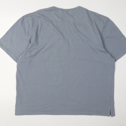 Falmer Men's Grey V-Neck T-Shirt XL