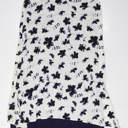 Saloos Women’s Multicoloured UK 12 Floral Hi-Low Dress