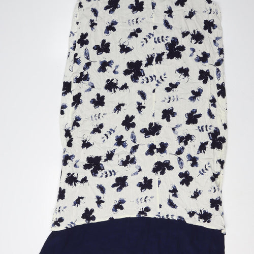 Saloos Women’s Multicoloured UK 12 Floral Hi-Low Dress