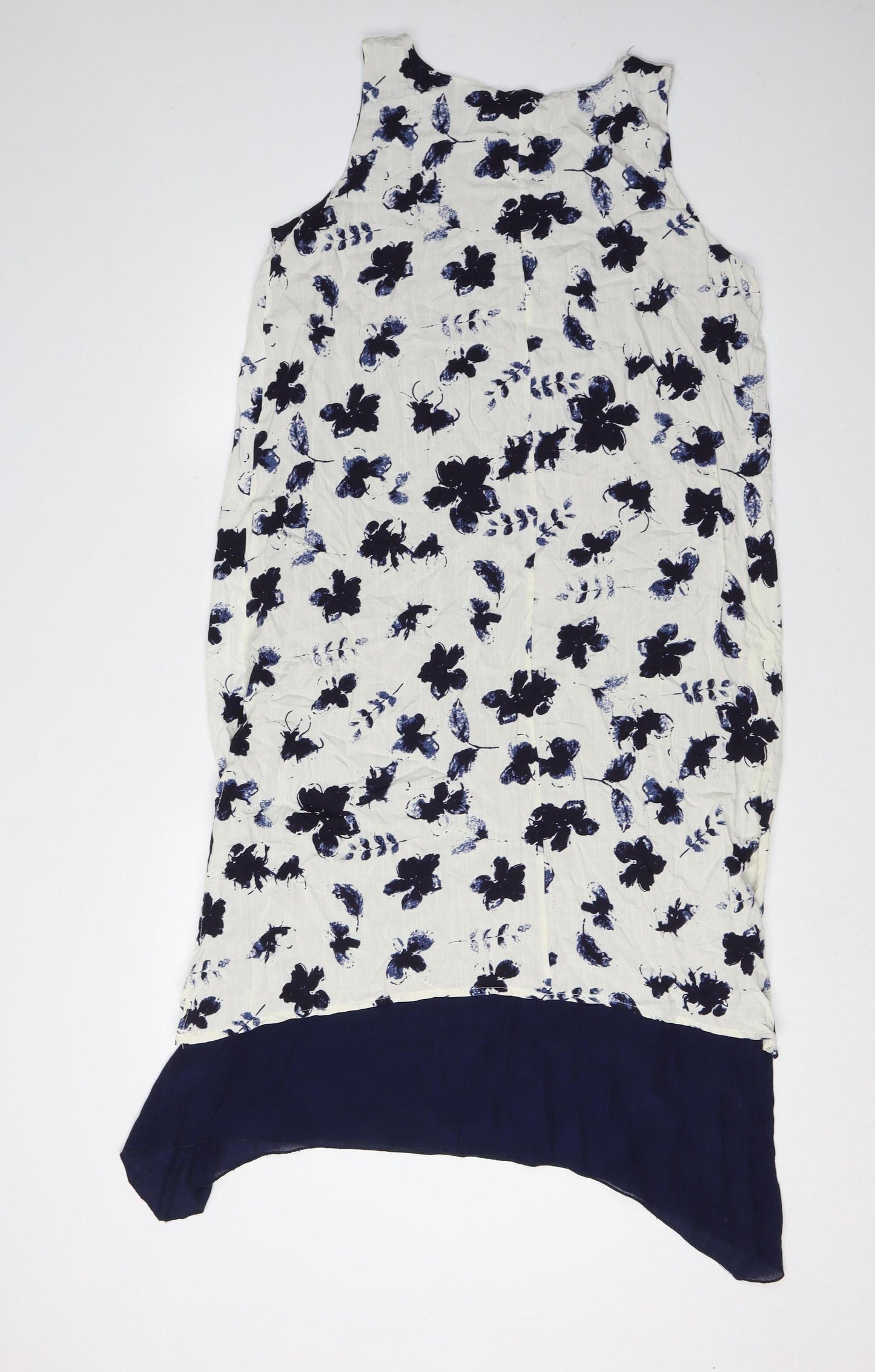Saloos Women’s Multicoloured UK 12 Floral Hi-Low Dress