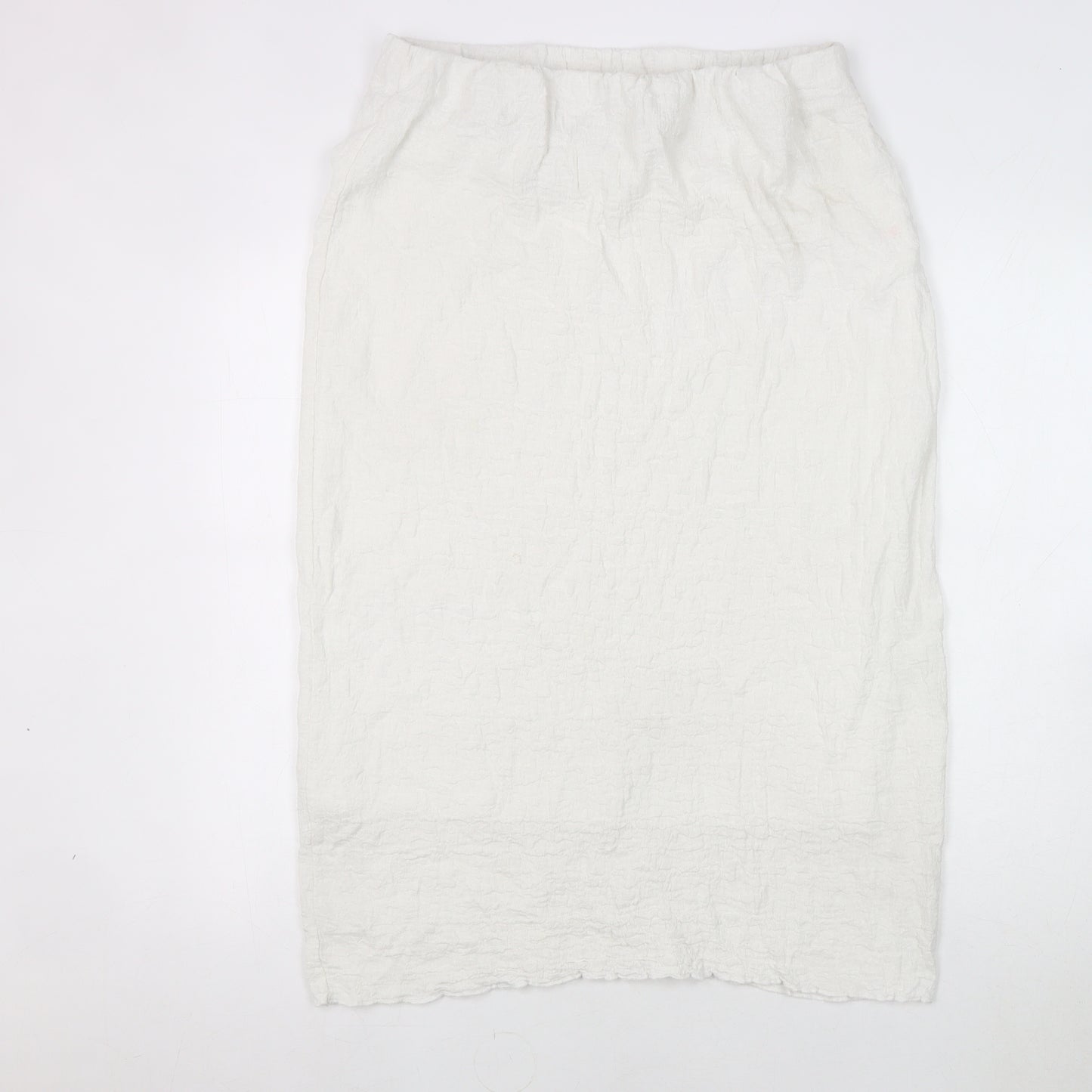 MNG Women’s Ivory Skirt, L, Regular Fit