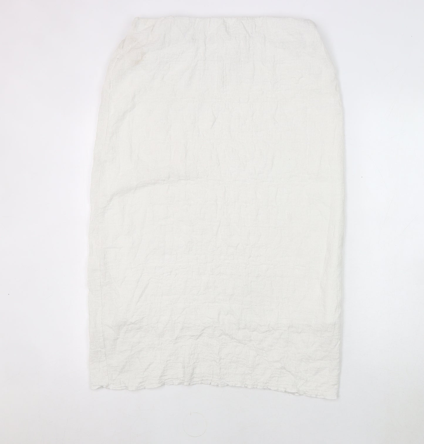MNG Women’s Ivory Skirt, L, Regular Fit
