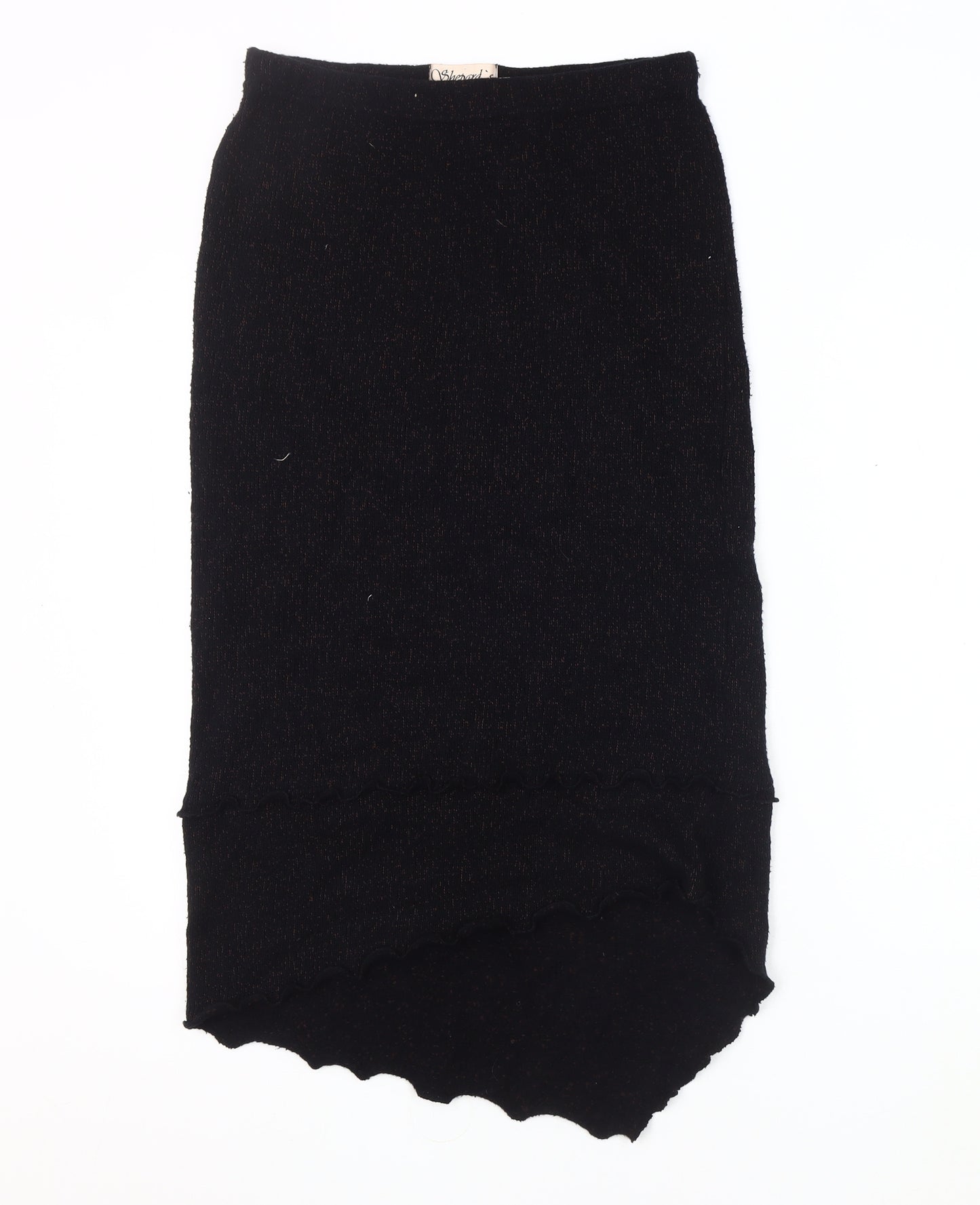 Shepard's Linen Clothing Women's Black Pencil Skirt M