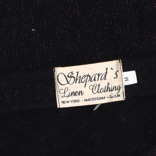 Shepard's Linen Clothing Women's Black Pencil Skirt M