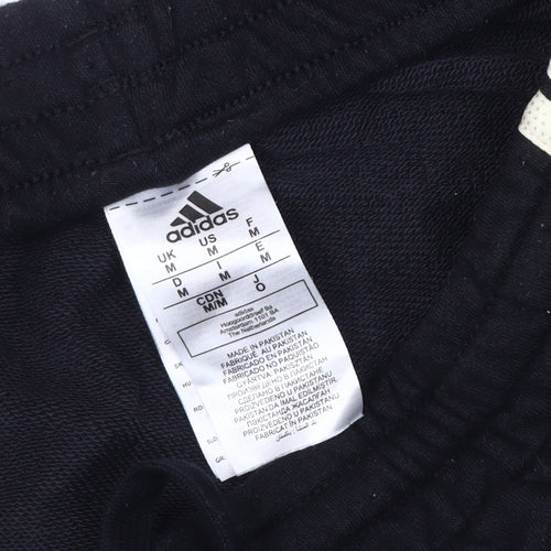 Adidas Men's Black Joggers, M, Elastic Waist