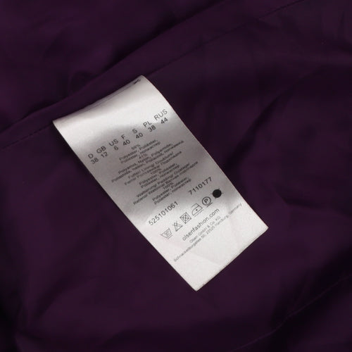 Olsen Purple Quilted Women's Jacket - Size S, Casual Winter Wear