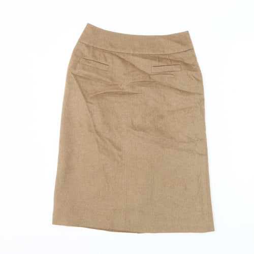 Jigsaw Women's Beige Knee-Length Pencil Skirt - Size 8