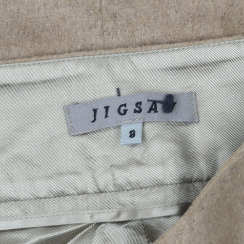 Jigsaw Women's Beige Knee-Length Pencil Skirt - Size 8