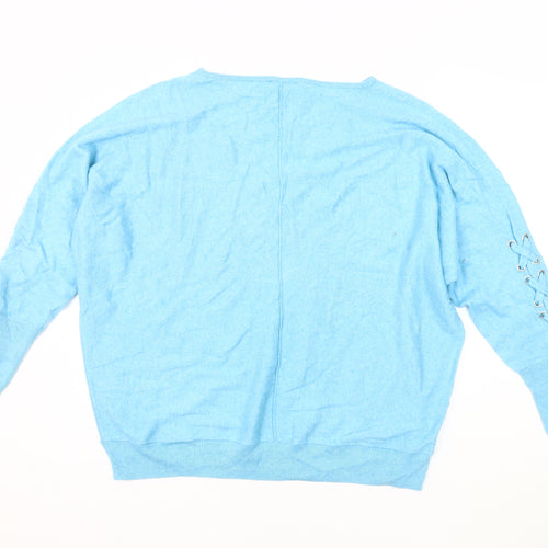 Mint Velvet Women's Blue Pullover Jumper L