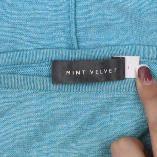 Mint Velvet Women's Blue Pullover Jumper L
