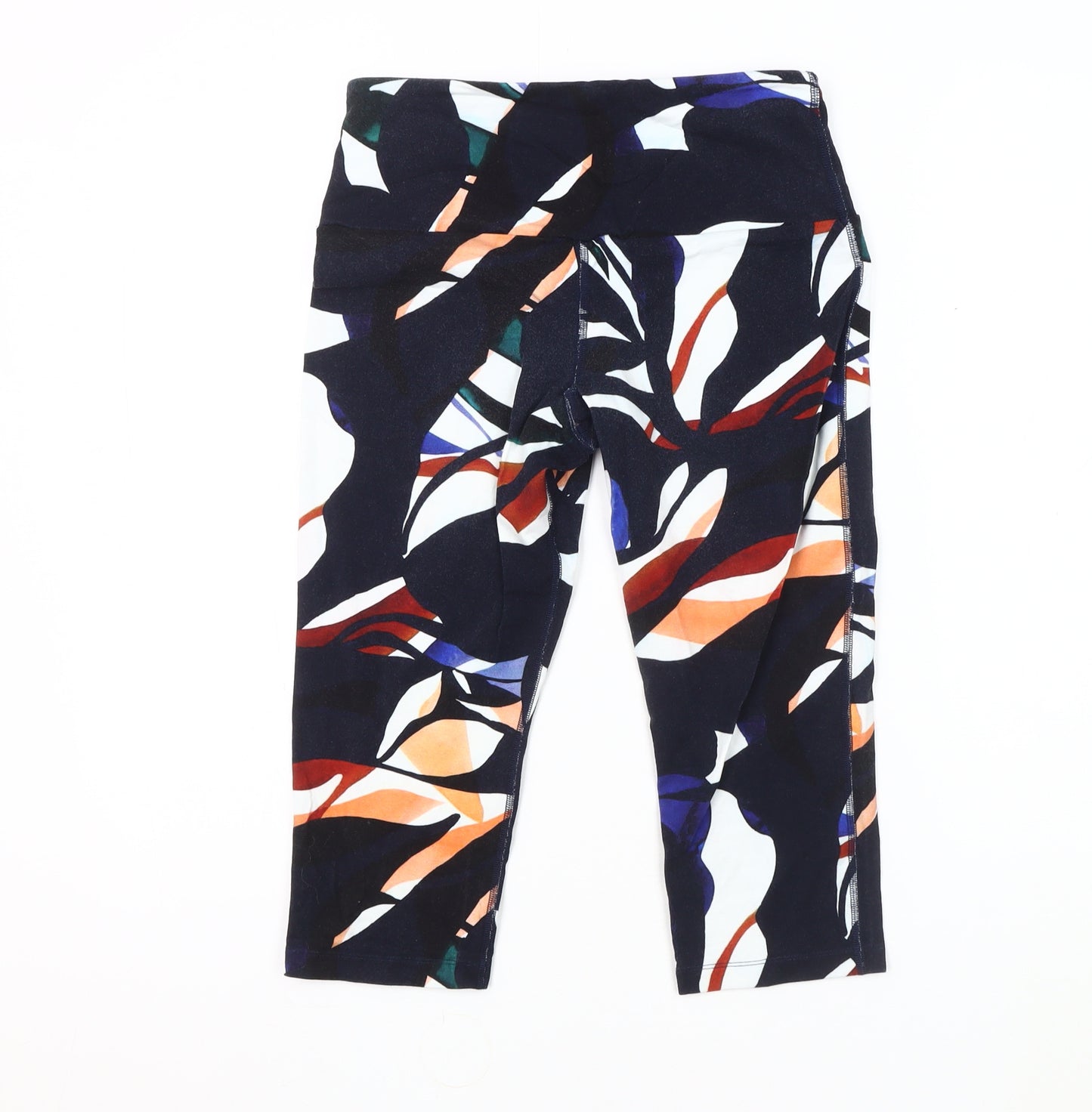 BAM Women's Multicoloured Cropped Yoga Leggings Size 12