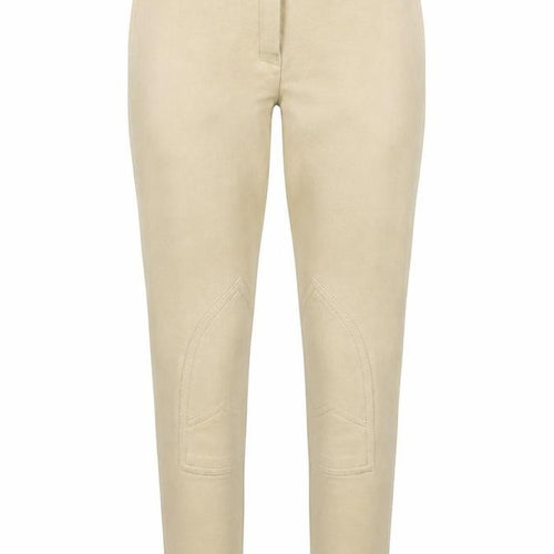 Wessex Girls Beige Trousers 11-12 Years Cotton Button Closure