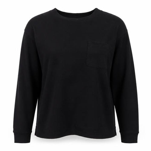 Donna Karan Women's Black Pyjama Top M T-Shirt Style