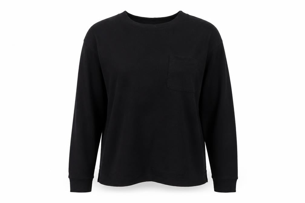 Donna Karan Women's Black Pyjama Top M T-Shirt Style