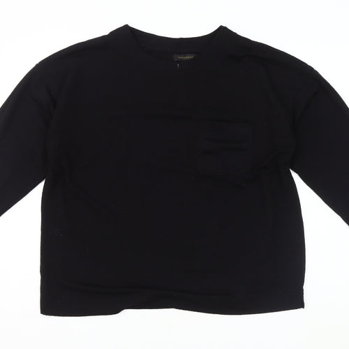 Donna Karan Women's Black Pyjama Top M T-Shirt Style