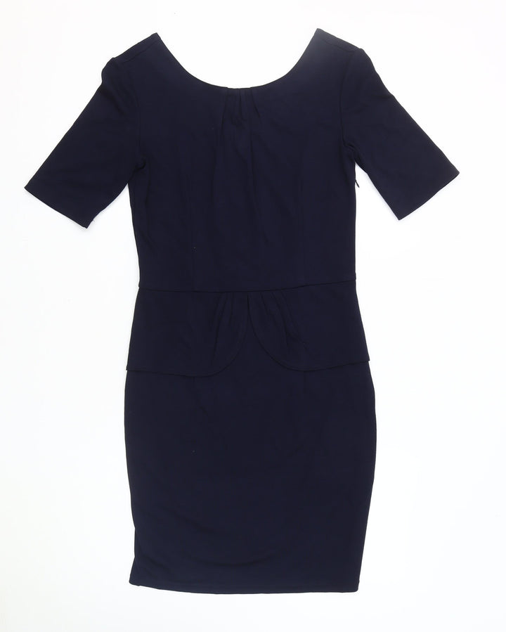 Sugarhill Boutique Women's Blue Sheath Dress Size 12