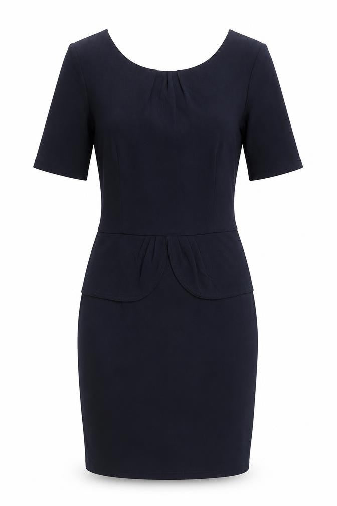 Front view of Sugarhill Boutique Women's Blue Sheath Dress, size 12
