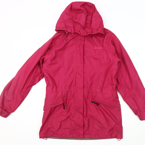 Peter Storm Women's Red Water Resistant Parka Jacket Size 10