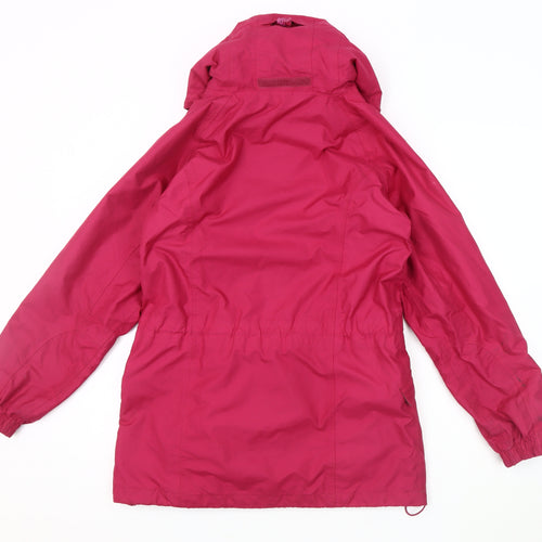Peter Storm Women's Red Water Resistant Parka Jacket Size 10