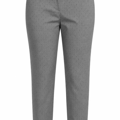 Calvin Klein Women's Grey Polka Dot Trousers Size 2