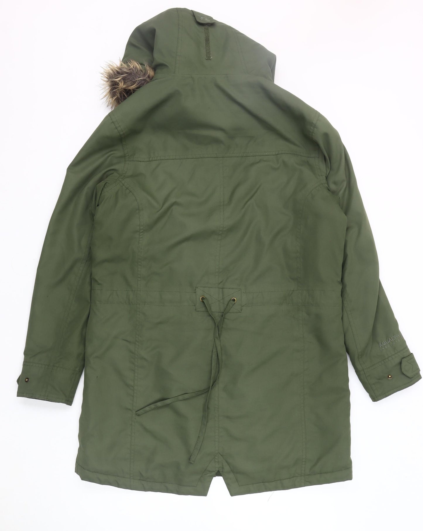 Craghoppers Women's Green Parka Coat Size 14