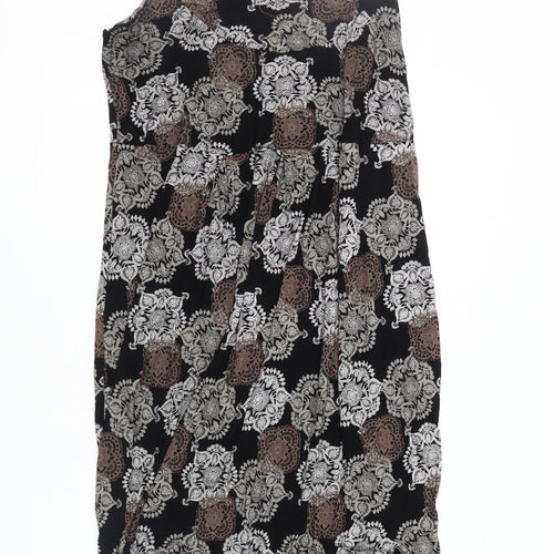 Anya Madsen Women's Black Paisley Dress Size 18