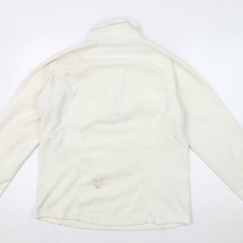 Craghoppers Women's White Fleece Sweatshirt, Size 14