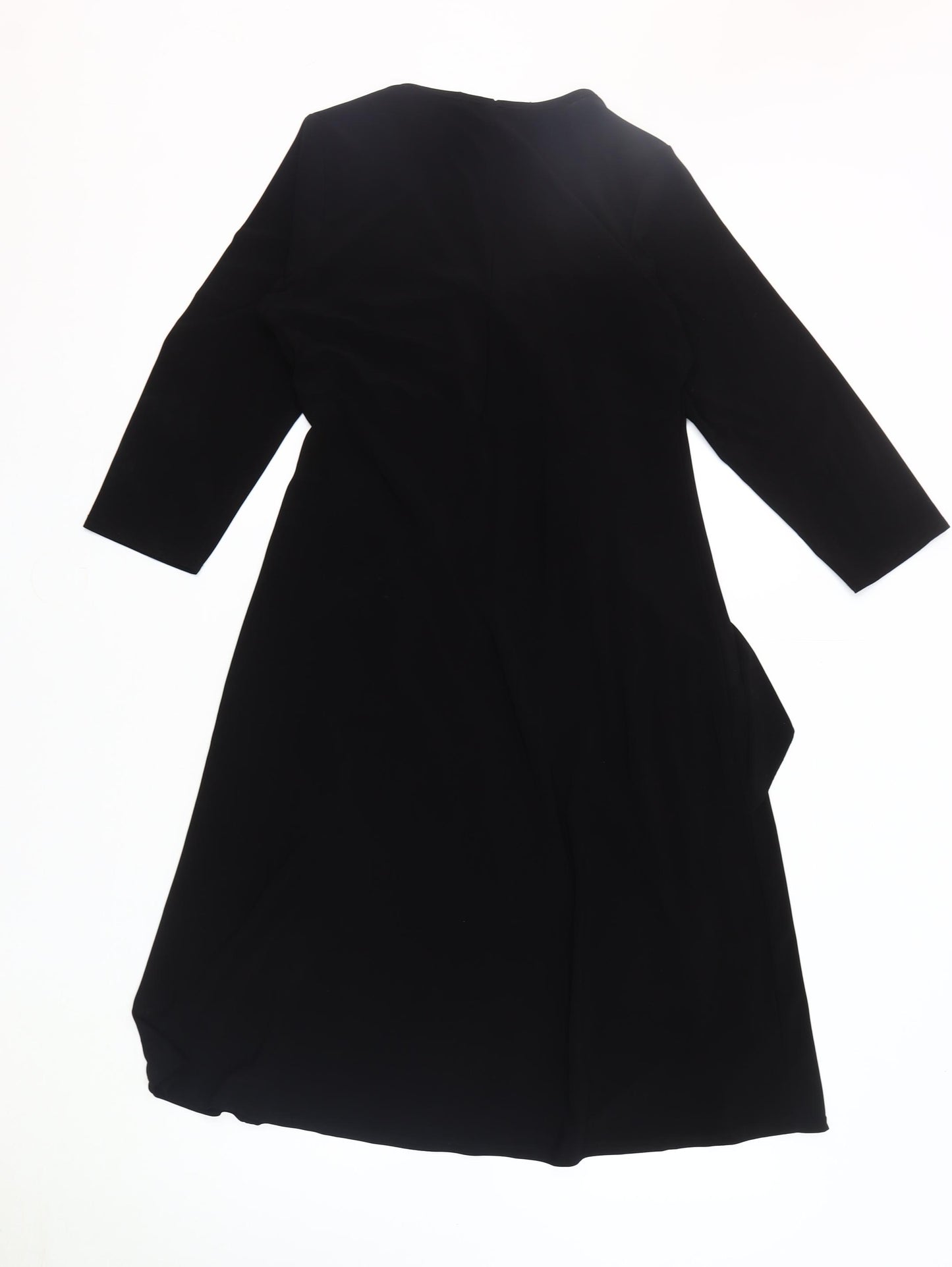 Joanna Hope Women's Black Dress 3/4 Sleeve Size 14