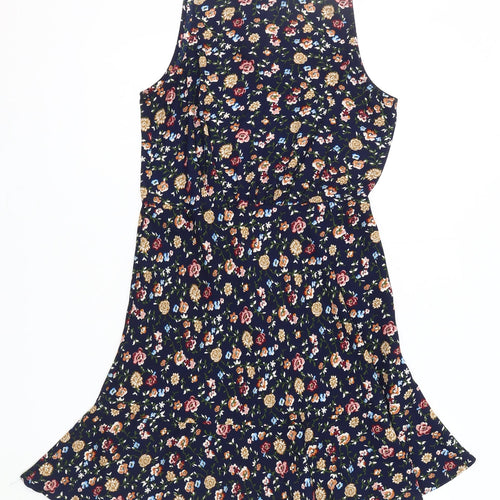 J.Crew Mercantile Women's A-Line Floral Dress Size 10
