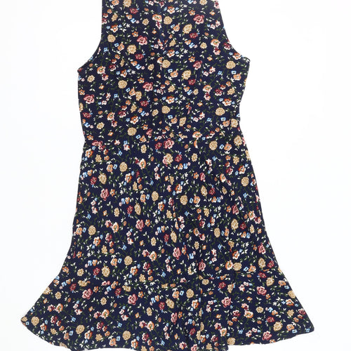 J.Crew Mercantile Women's A-Line Floral Dress Size 10