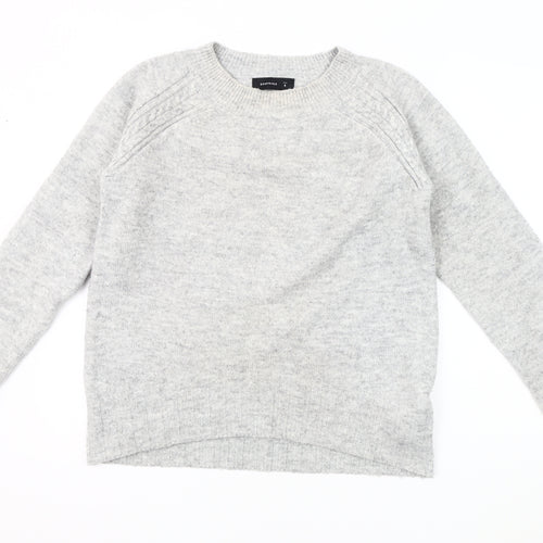 Reserved Men’s Grey Cable-Knit Pullover Jumper S