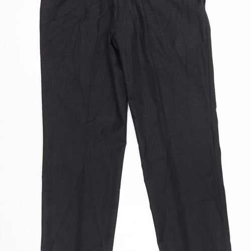 John Lewis Men's Black Dress Pants, Size 34